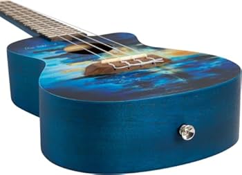 Amazon.com: Flight Ukuleles, 4-String Ukulele, Blue-Multi
